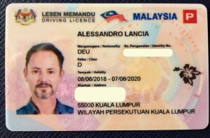 Lancia Malaysia driving license